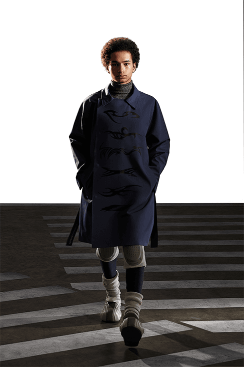 XANDER ZHOU Fall Winter 2023 fw23 Collection Interview Feature menswear womenswear ai artificial intelligence London fashion week uk china designer