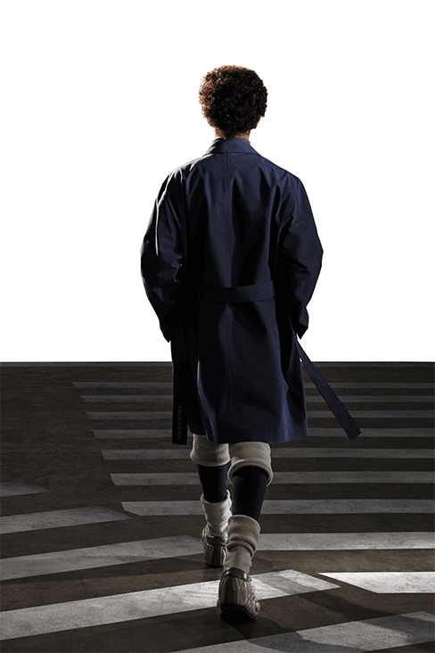 XANDER ZHOU Fall Winter 2023 fw23 Collection Interview Feature menswear womenswear ai artificial intelligence London fashion week uk china designer