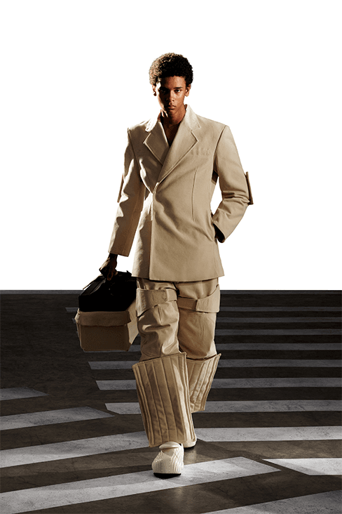 XANDER ZHOU Fall Winter 2023 fw23 Collection Interview Feature menswear womenswear ai artificial intelligence London fashion week uk china designer