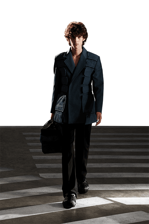 XANDER ZHOU Fall Winter 2023 fw23 Collection Interview Feature menswear womenswear ai artificial intelligence London fashion week uk china designer