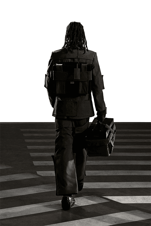 XANDER ZHOU Fall Winter 2023 fw23 Collection Interview Feature menswear womenswear ai artificial intelligence London fashion week uk china designer