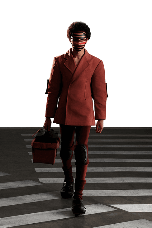 XANDER ZHOU Fall Winter 2023 fw23 Collection Interview Feature menswear womenswear ai artificial intelligence London fashion week uk china designer