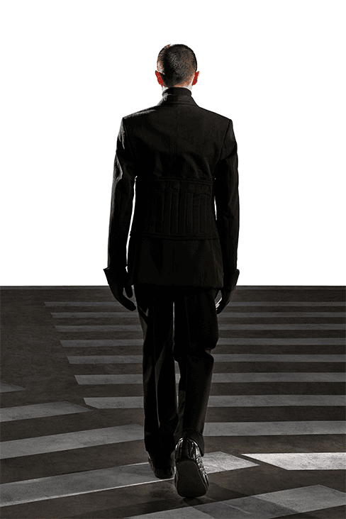 XANDER ZHOU Fall Winter 2023 fw23 Collection Interview Feature menswear womenswear ai artificial intelligence London fashion week uk china designer