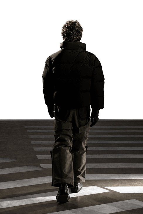 XANDER ZHOU Fall Winter 2023 fw23 Collection Interview Feature menswear womenswear ai artificial intelligence London fashion week uk china designer