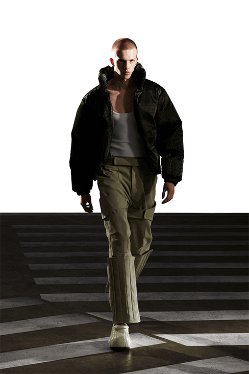 XANDER ZHOU Fall Winter 2023 fw23 Collection Interview Feature menswear womenswear ai artificial intelligence London fashion week uk china designer