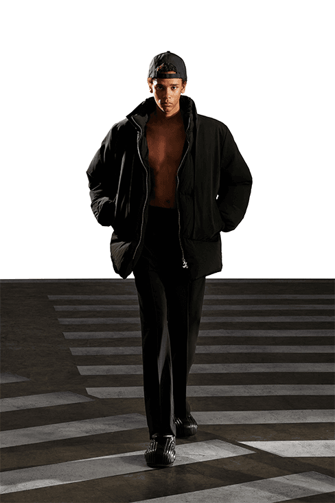 XANDER ZHOU Fall Winter 2023 fw23 Collection Interview Feature menswear womenswear ai artificial intelligence London fashion week uk china designer