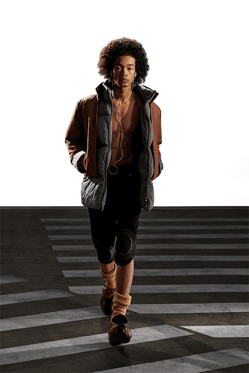 XANDER ZHOU Fall Winter 2023 fw23 Collection Interview Feature menswear womenswear ai artificial intelligence London fashion week uk china designer