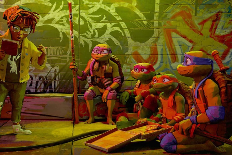 Teenage Mutant Ninja Turtles: Mutant Mayhem Pizza Kids T-Shirt Kelly / M