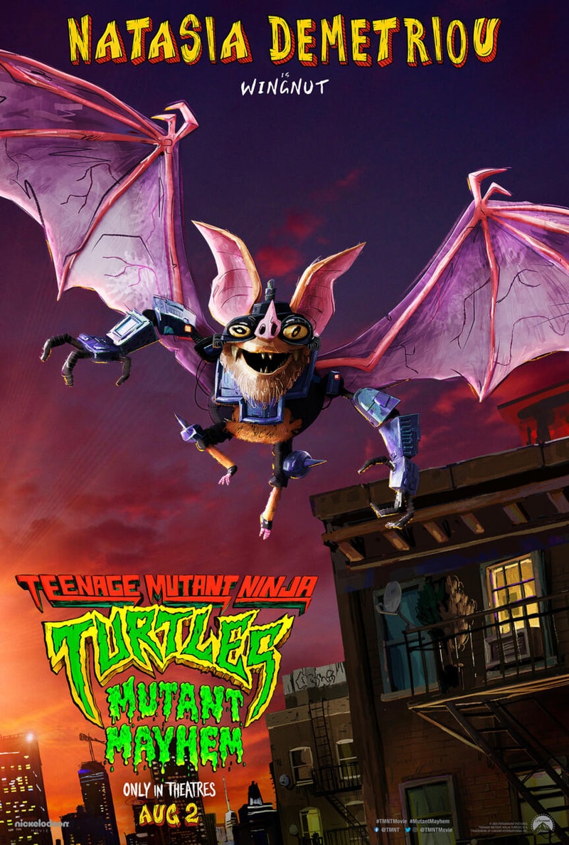 ‘Teenage Mutant Ninja Turtles: Mutant Mayhem’ Reveals Character Posters Entertainment