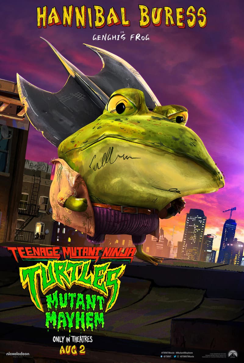 ‘Teenage Mutant Ninja Turtles: Mutant Mayhem’ Reveals Character Posters Entertainment