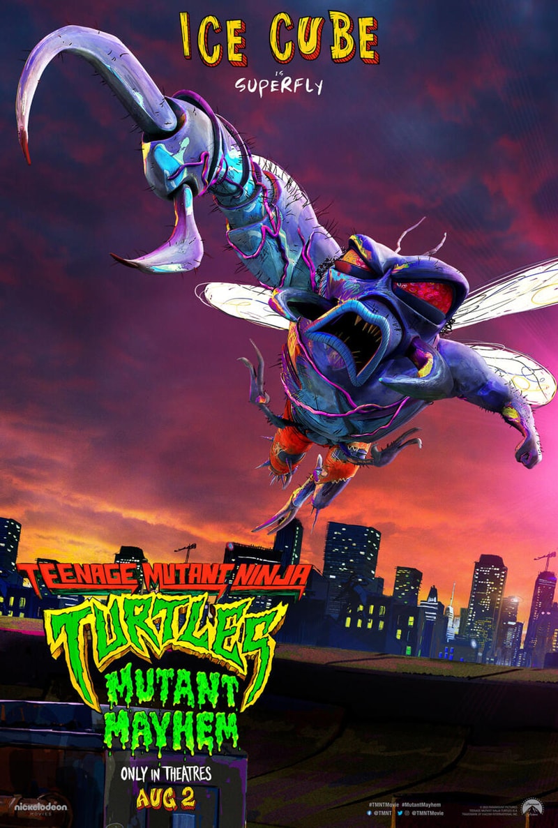 Teenage Mutant Ninja Turtles: Mutant Mayhem' Character Posters