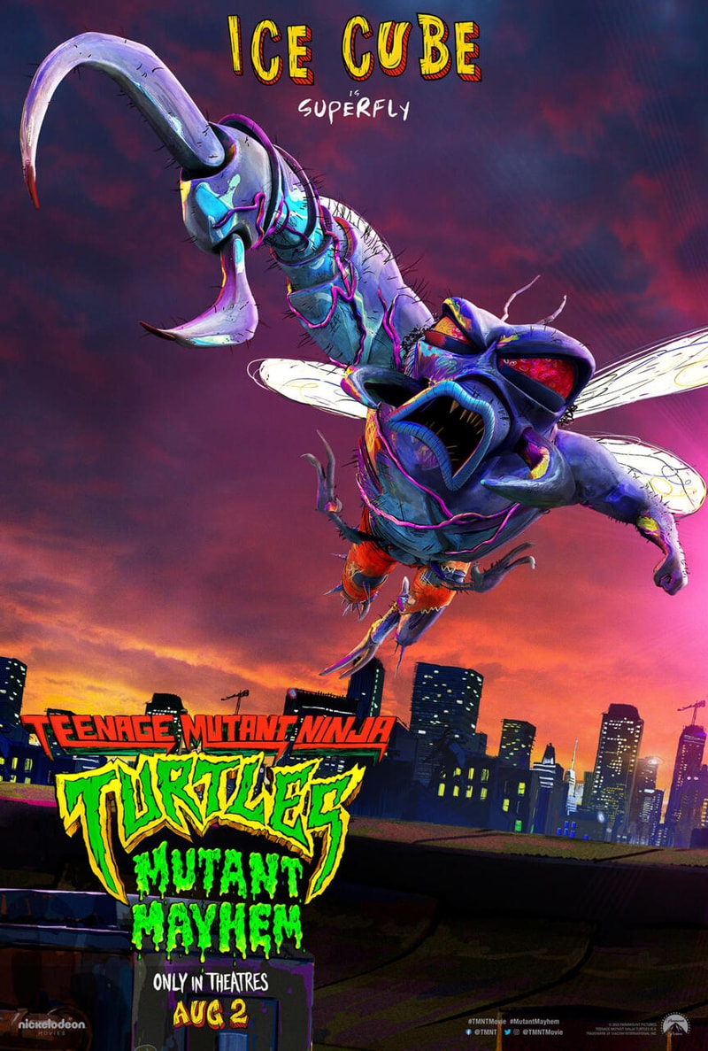 ‘Teenage Mutant Ninja Turtles: Mutant Mayhem’ Reveals Character Posters Entertainment