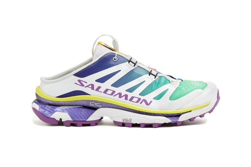 mm6 maison margiela salomon xt 4 mule mulified earth vibrant color tones first look release info date price “Transparent Yellow And Lapis Blue” “White And Spring Bouquet” “Black”