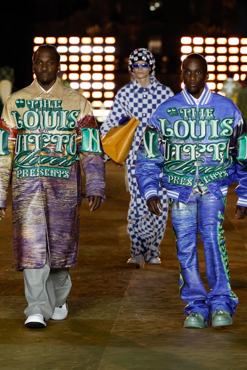 Pharrell's Debut Louis Vuitton Show Spring Summer 2024 . 📸: @highsnobiety  , vogue runway