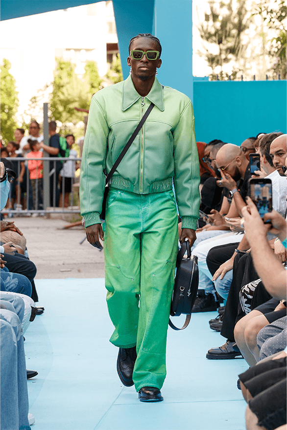 3.PARADIS Spring Summer 2024 Paris Fashion Week menswear womenswear runway show debut rimowa Emeric Tchatchoa 