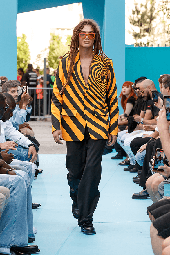 3.PARADIS Spring Summer 2024 Paris Fashion Week menswear womenswear runway show debut rimowa Emeric Tchatchoa 