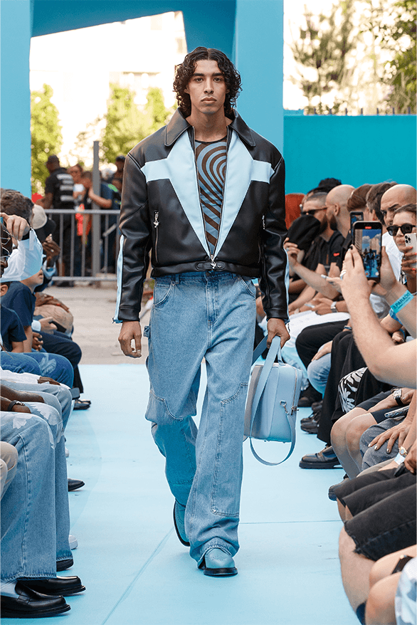3.PARADIS Spring Summer 2024 Paris Fashion Week menswear womenswear runway show debut rimowa Emeric Tchatchoa 