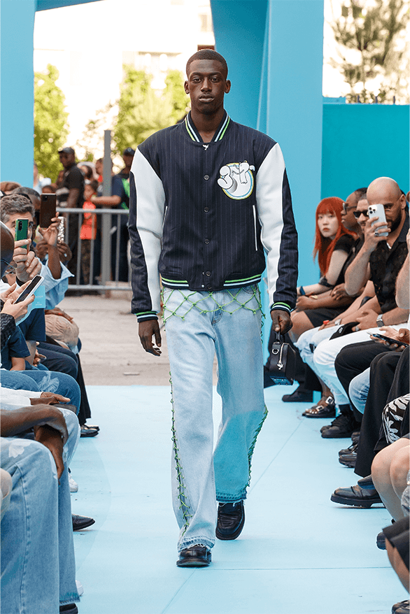 3.PARADIS Spring Summer 2024 Paris Fashion Week menswear womenswear runway show debut rimowa Emeric Tchatchoa 