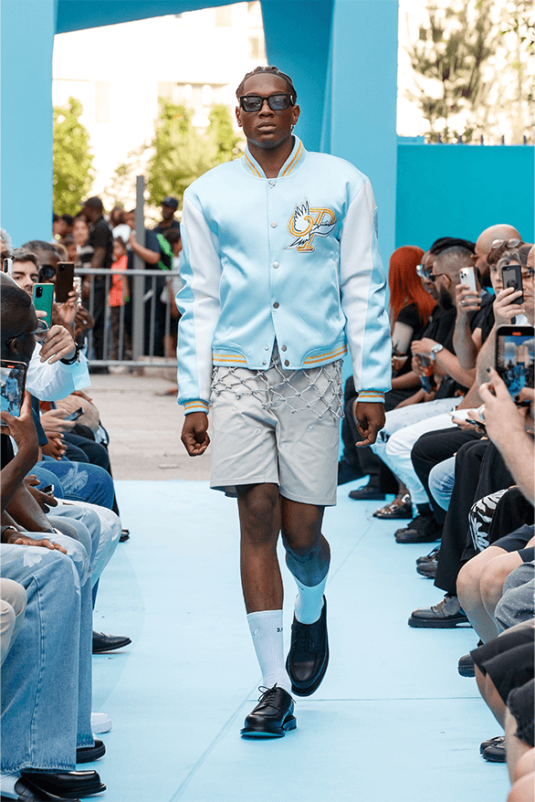 3.PARADIS Spring Summer 2024 Paris Fashion Week menswear womenswear runway show debut rimowa Emeric Tchatchoa 