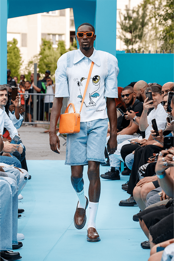 3.PARADIS Spring Summer 2024 Paris Fashion Week menswear womenswear runway show debut rimowa Emeric Tchatchoa 