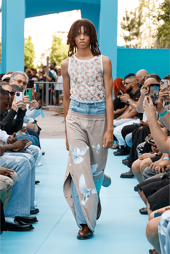 3.PARADIS Spring Summer 2024 Paris Fashion Week menswear womenswear runway show debut rimowa Emeric Tchatchoa 