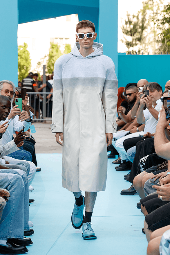 3.PARADIS Spring Summer 2024 Paris Fashion Week menswear womenswear runway show debut rimowa Emeric Tchatchoa 