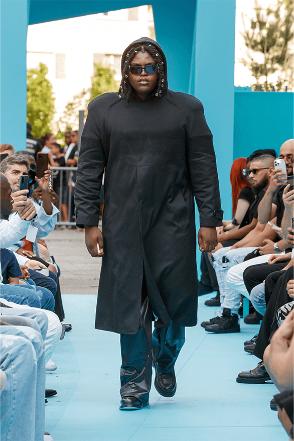 3.PARADIS Spring Summer 2024 Paris Fashion Week menswear womenswear runway show debut rimowa Emeric Tchatchoa 