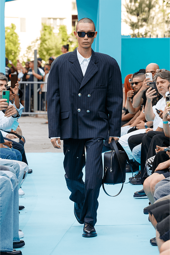3.PARADIS Spring Summer 2024 Paris Fashion Week menswear womenswear runway show debut rimowa Emeric Tchatchoa 