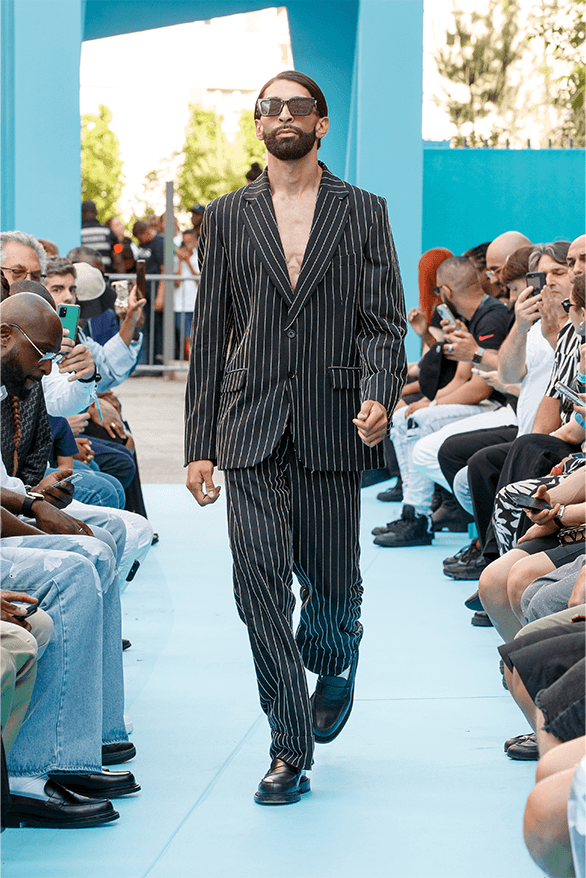 3.PARADIS Spring Summer 2024 Paris Fashion Week menswear womenswear runway show debut rimowa Emeric Tchatchoa 