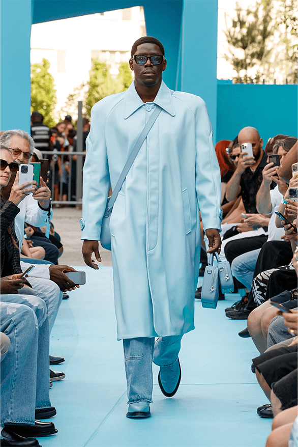3.PARADIS Spring Summer 2024 Paris Fashion Week menswear womenswear runway show debut rimowa Emeric Tchatchoa 