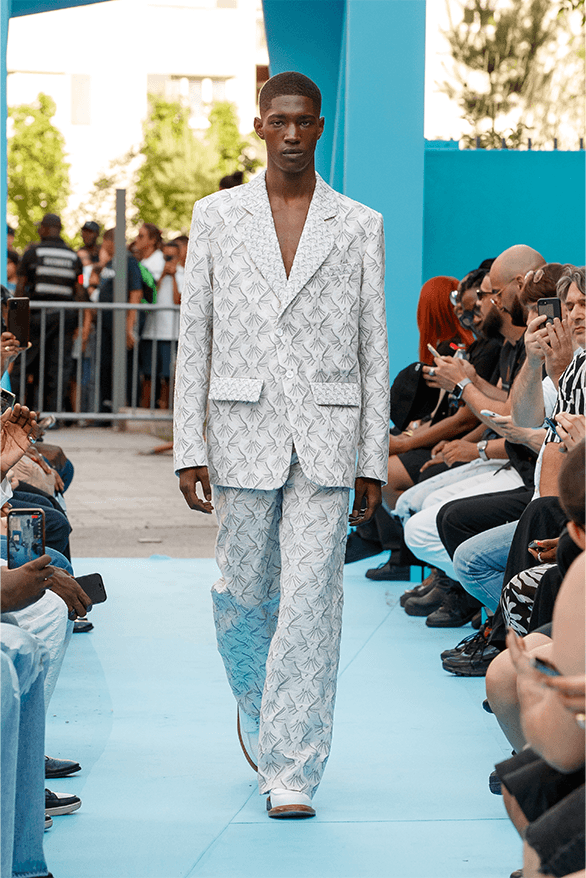 3.PARADIS Spring Summer 2024 Paris Fashion Week menswear womenswear runway show debut rimowa Emeric Tchatchoa 
