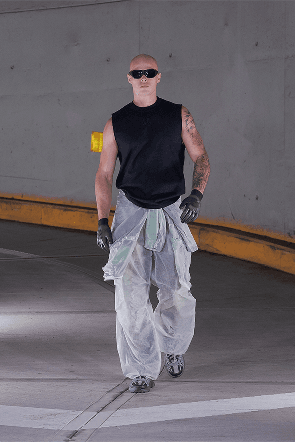 44 Label Group Spring Summer 2024 Milan Fashion Week menswear womenswear runway show max kobosil on tour