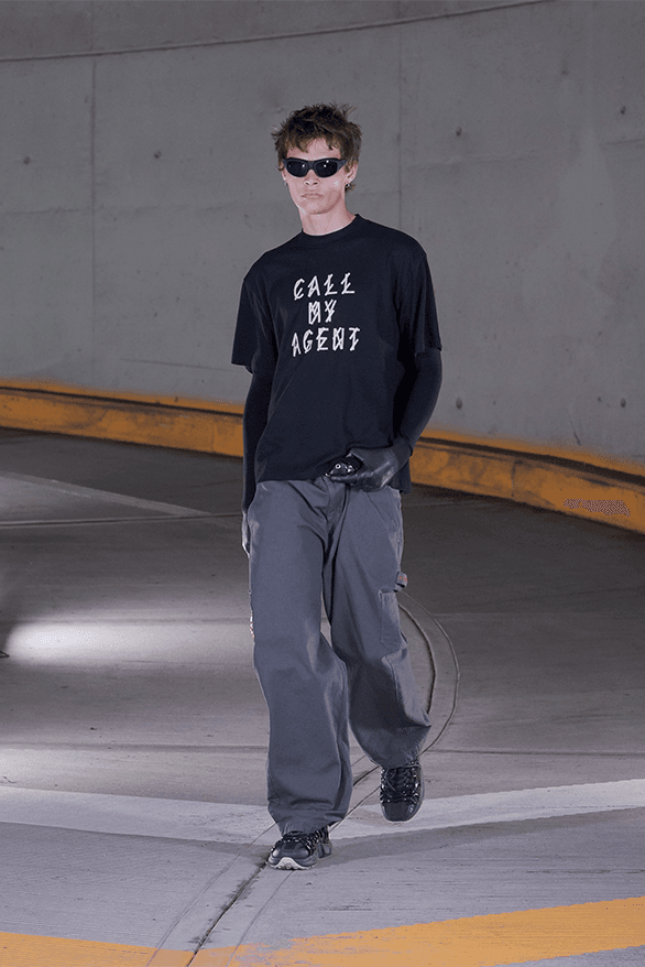 44 Label Group Spring Summer 2024 Milan Fashion Week menswear womenswear runway show max kobosil on tour