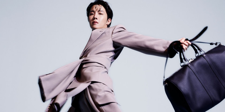 J-Hope appears in his first Louis Vuitton Keepall campaign