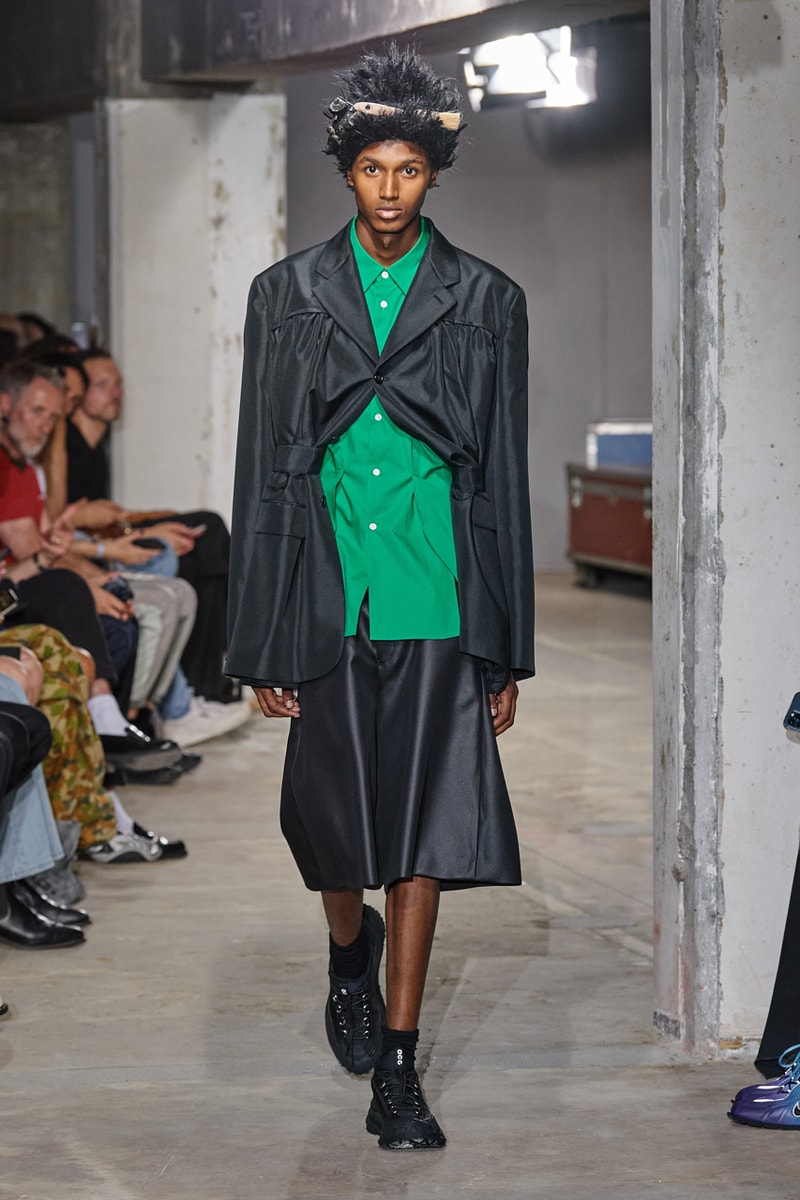 COMME des GARÇONS HOMME PLUS SS24 Is a Lesson in Dissection Fashion Paris Fashion Week 