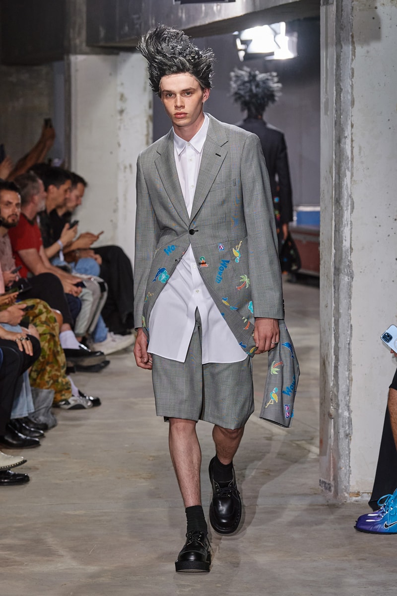 COMME des GARÇONS HOMME PLUS SS24 Is a Lesson in Dissection Fashion Paris Fashion Week 