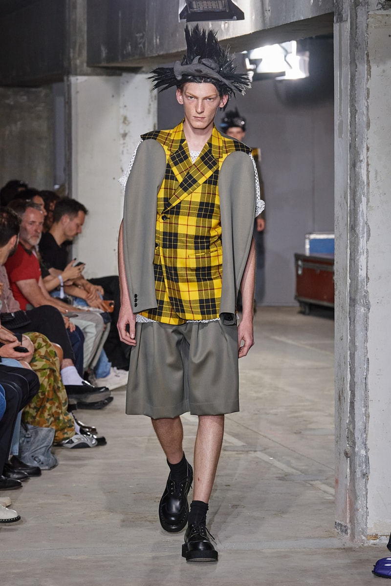 COMME des GARÇONS HOMME PLUS SS24 Is a Lesson in Dissection Fashion Paris Fashion Week 