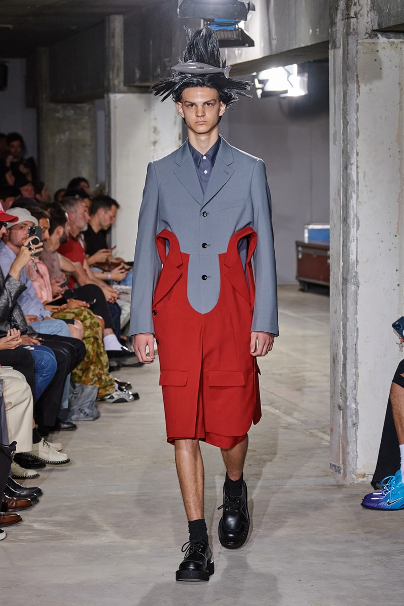 COMME des GARÇONS HOMME PLUS SS24 Is a Lesson in Dissection Fashion Paris Fashion Week 