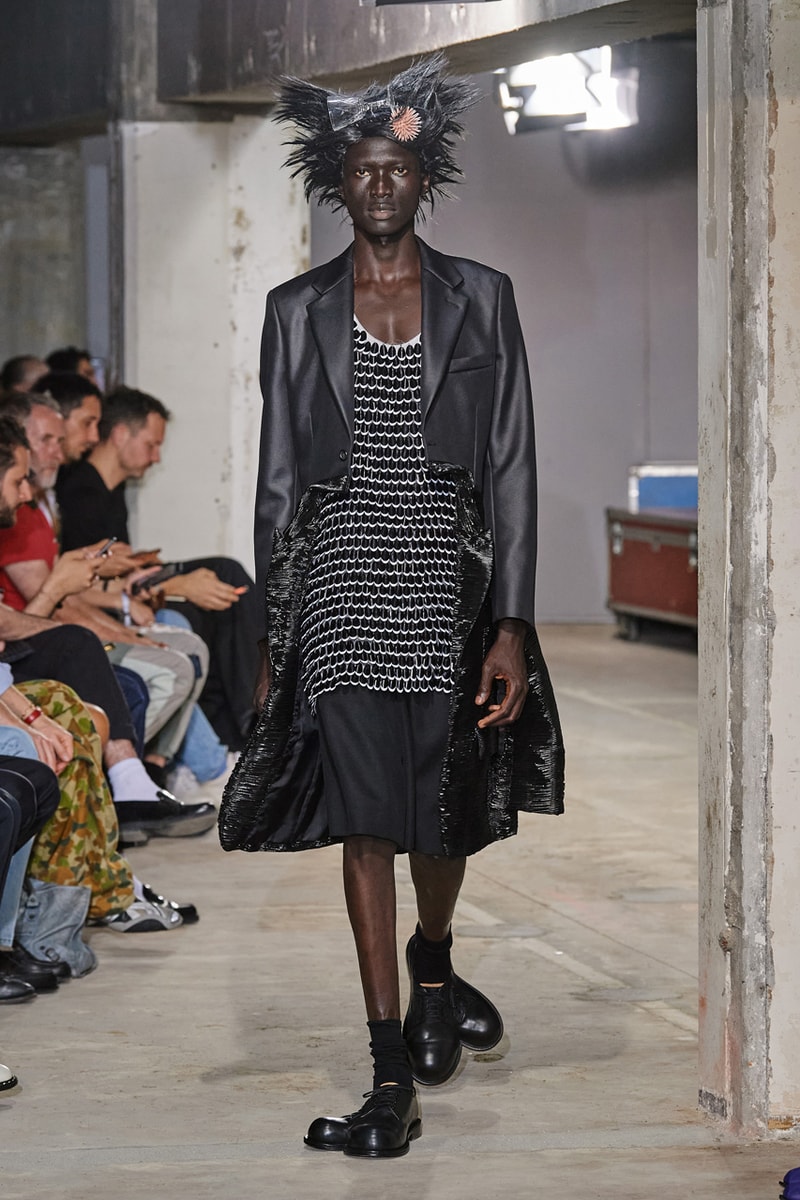 COMME des GARÇONS HOMME PLUS SS24 Is a Lesson in Dissection Fashion Paris Fashion Week 