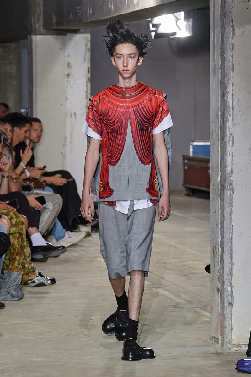 希少【comme des garcons homme plus】time for magic/ボーダー/ニット 
