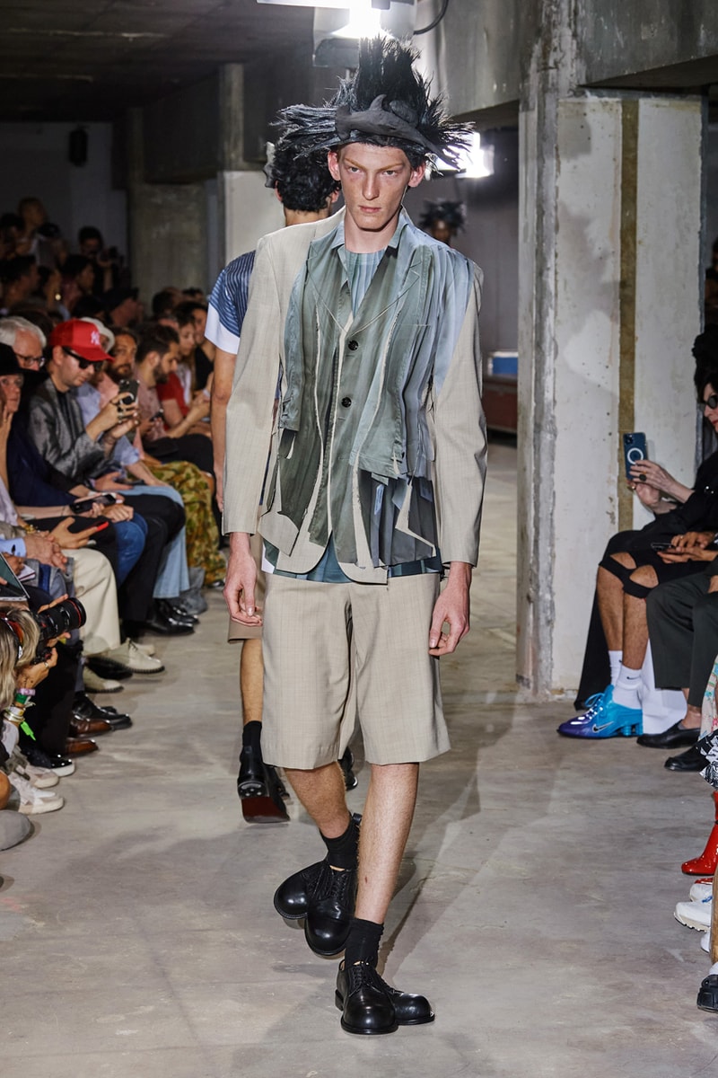 COMME des GARÇONS HOMME PLUS SS24 Is a Lesson in Dissection Fashion Paris Fashion Week 