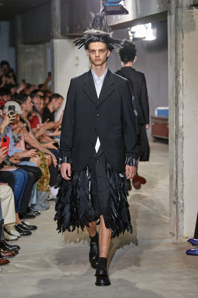 COMME des GARÇONS HOMME PLUS SS24 Is a Lesson in Dissection Fashion Paris Fashion Week 