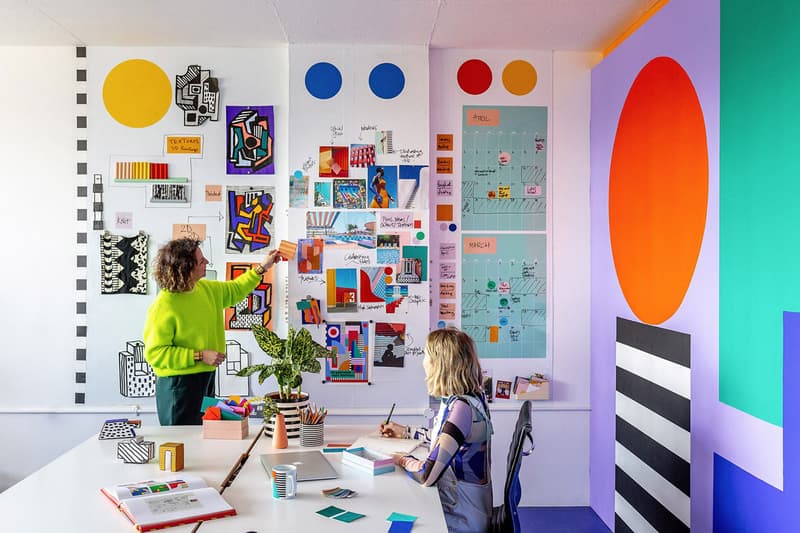 Camille Walala’s Studio Is Straight Out of a Coloring Book Design