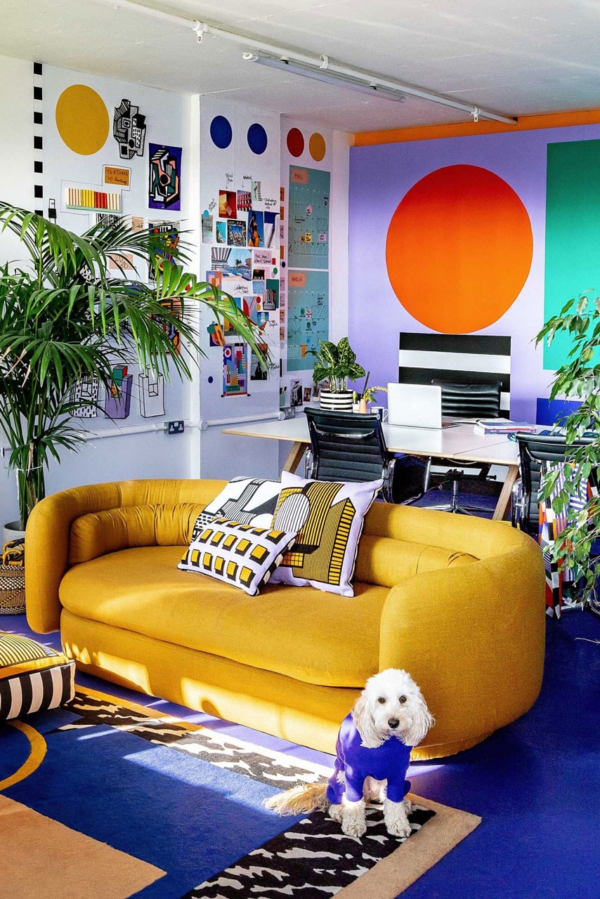 Camille Walala’s Studio Is Straight Out of a Coloring Book Design