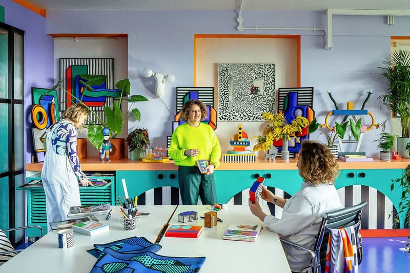 Camille Walala’s Studio Is Straight Out of a Coloring Book Design