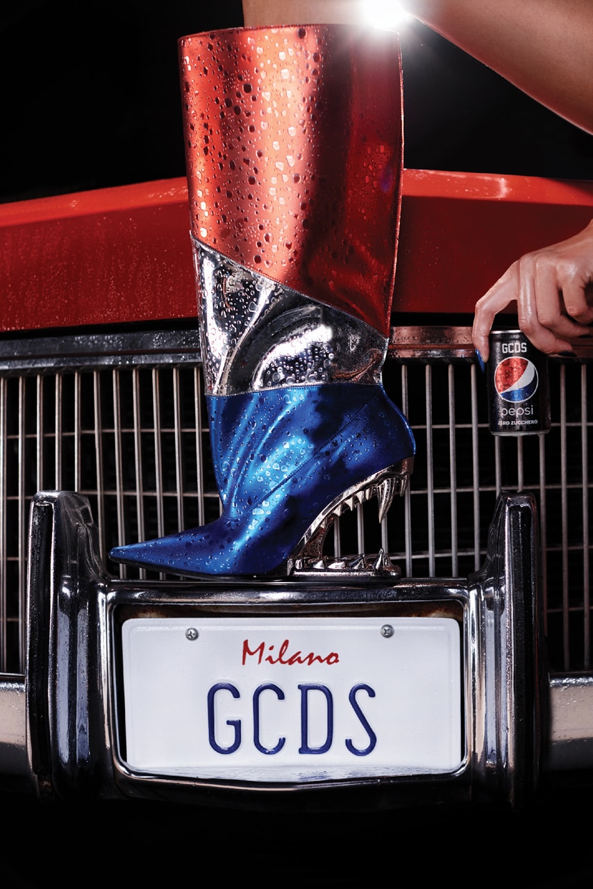 GCDS Brings Glittering Glamour to Pepsi Fashion