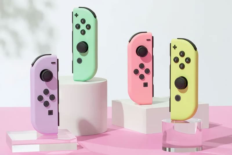 Nintendo Reveals Pastel Joy-Con Controllers Gaming