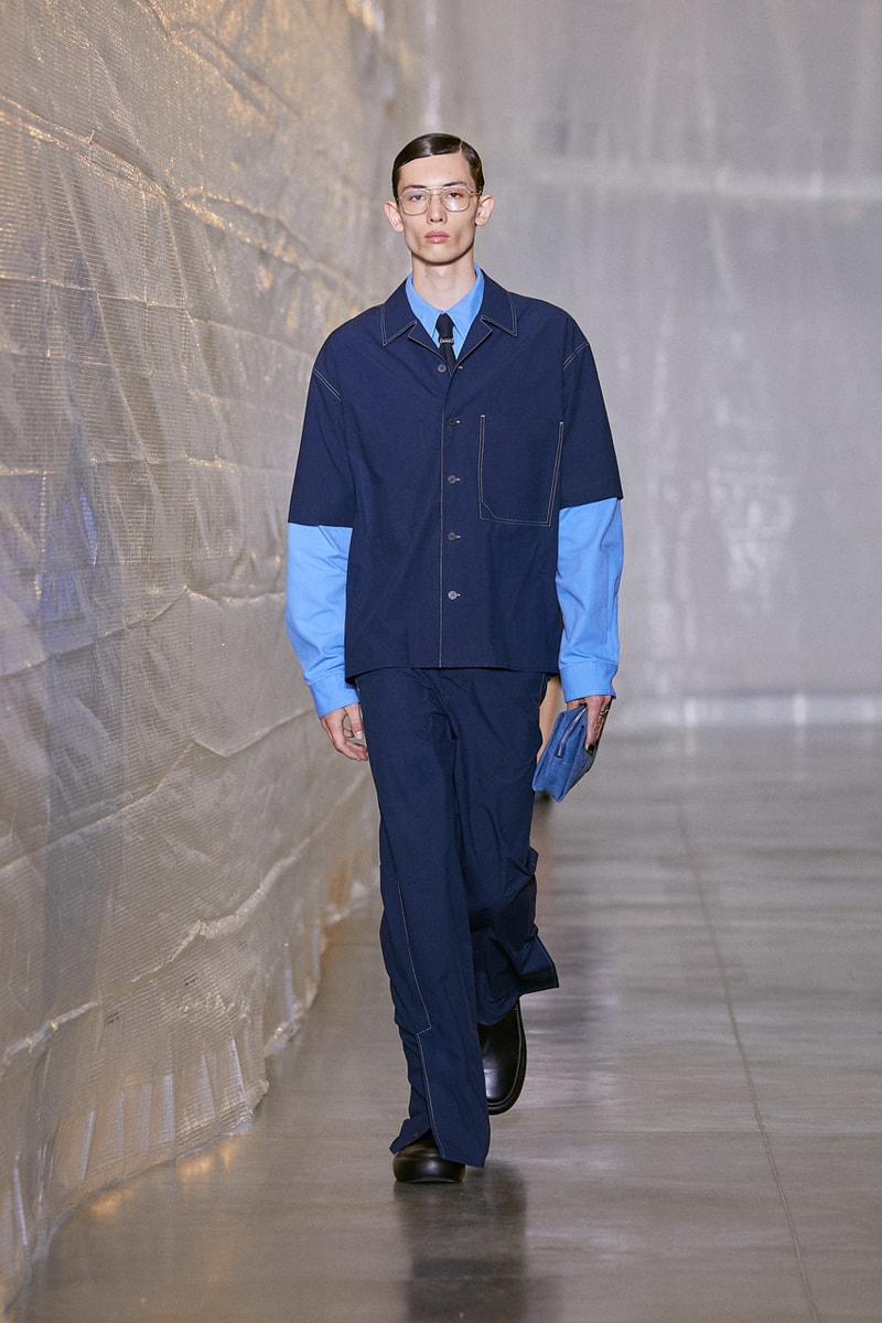 SOLID HOMME SS24 Examines the Evolution of Uniforms Fashion Paris Fashion Week 