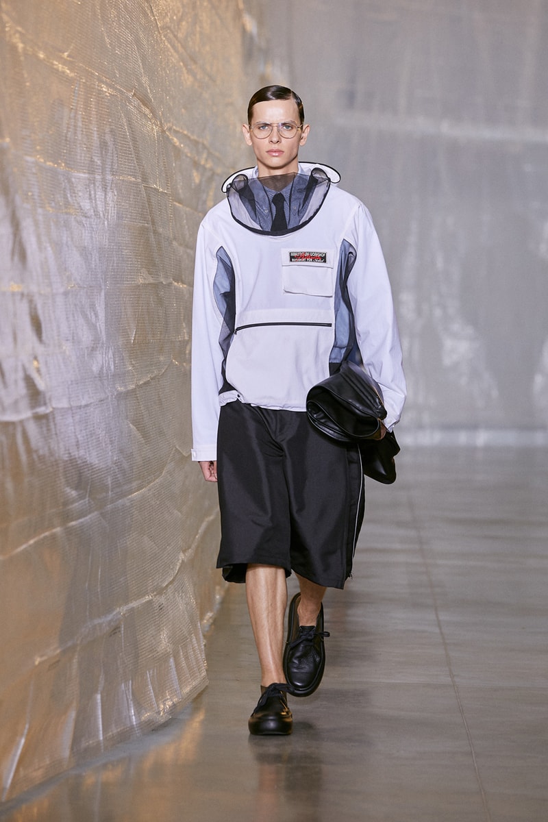 SOLID HOMME SS24 Examines the Evolution of Uniforms Fashion Paris Fashion Week 