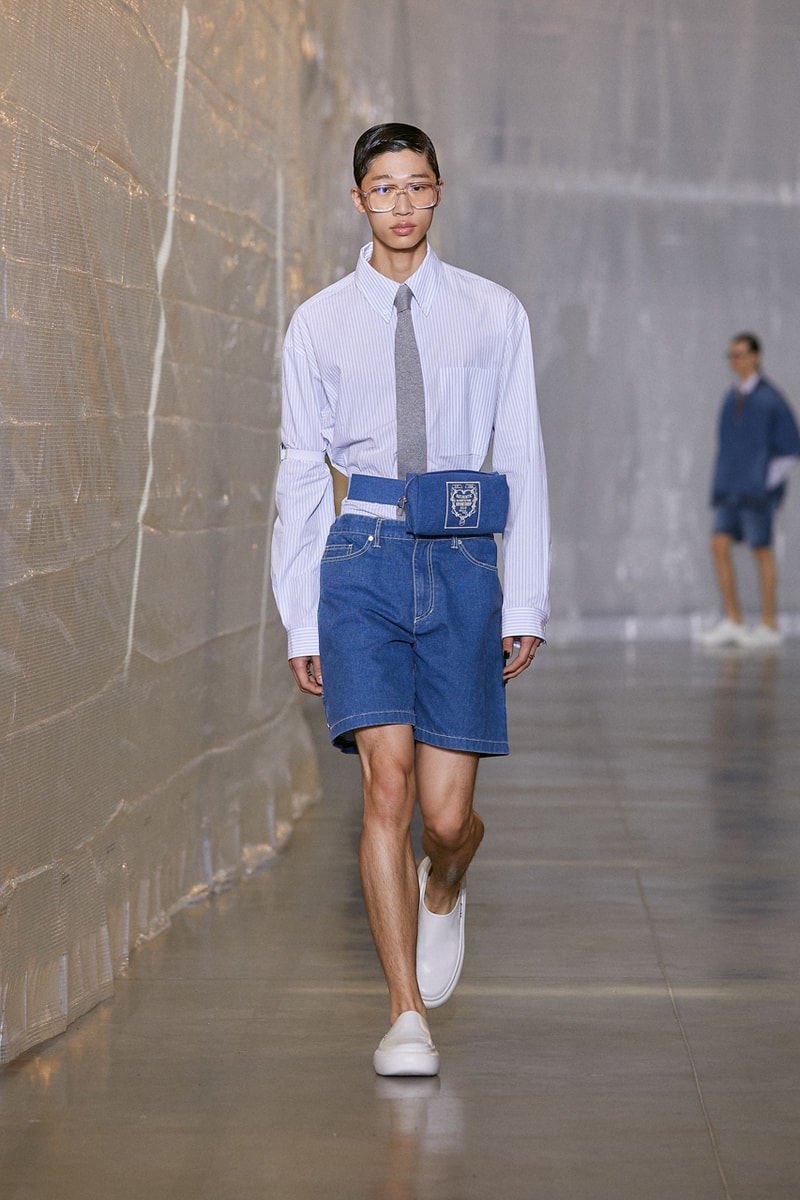 SOLID HOMME SS24 Examines the Evolution of Uniforms Fashion Paris Fashion Week 
